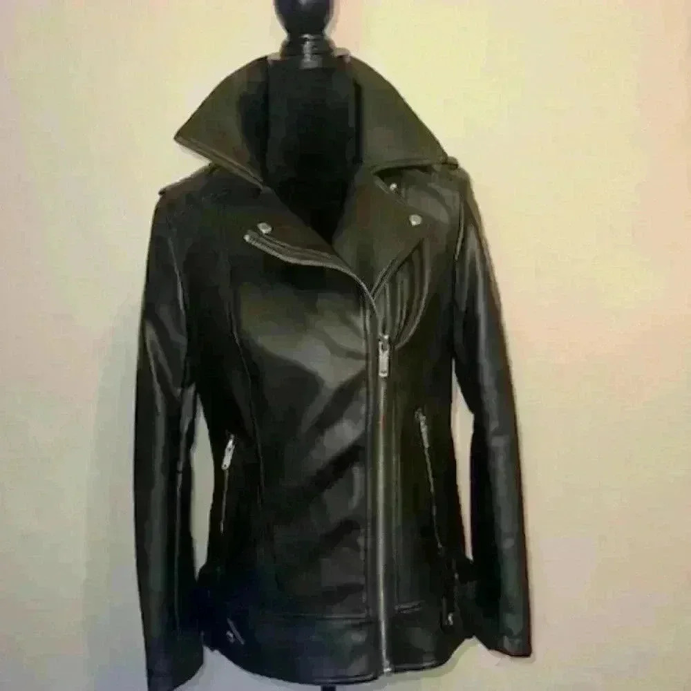 Guess Faux Leather Jacket